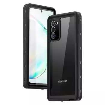 Водонепроницаемый чехол для Samsung Galaxy S21 Ultra Plus Note 20 Ultra 5G, мягкий прозрачный пылезащитный чехол для дайвинга на 360 градусов, полный чехол для телефона Fundas For Note 20
