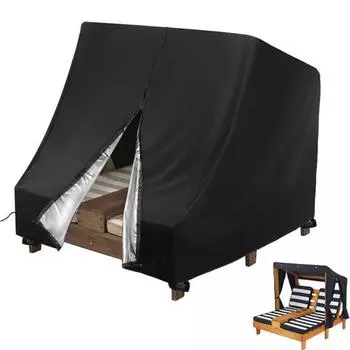 Водонепроницаемый чехол для шезлонга на открытом воздухе с креплением на шнурке, устойчивый к ультрафиолетовому излучению, простая в установке детская мебель для патио