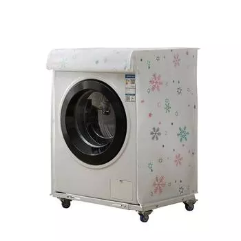 Водонепроницаемый чехол для стиральной машины, утолщенный солнцезащитный пылезащитный чехол, чехол для стиральной машины с автоматическим барабаном Wave