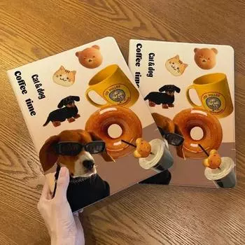 Водонепроницаемый чехол для Xiaomi Pad 5 Pro 11 12,4 дюйма с милой собакой, сладким пончиком, тортом, желейный чехол, защита от падения для Xiaomi Pad 6 Pro 11 с крышкой с пазом mipad 6 11