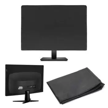 Водонепроницаемый чехол для защиты от пыли на мониторе компьютера, универсальный, легко устанавливается, 360 градусов, полный корпус S