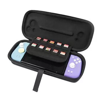 Водонепроницаемый чехол на молнии для контроллера Mobapad M6, пылезащитный чехол для контроллера Nintendo Switch/OLED чёрный