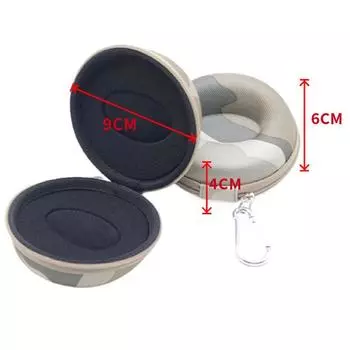 Водонепроницаемый чехол на молнии Eva, мягкий внутренний мягкий портативный контейнер для переноски умных часов, наручные часы