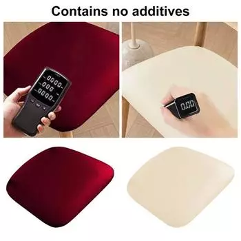 Водонепроницаемый чехол на подушку для стула, однотонный, приятный для кожи, износостойкий, маслостойкий, универсальный, простой в установке серый