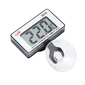 Водонепроницаемый цифровой ЖК-дисплей Аквариум для рыб Аквариум для воды Присоска