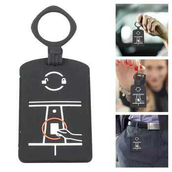 Водонепроницаемый держатель для ключей силиконовый защитный чехол брелок для Tesla Model 3 Y