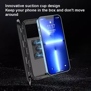 Водонепроницаемый держатель для телефона, вращающийся на 360 градусов, подставка для телефона на мотоцикле, сильная присоска, кронштейн для телефона на велосипеде для телефона 4-7 дюймов