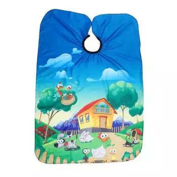 Водонепроницаемый детский накидка для стрижки, тканевый фартук для парикмахерской, парикмахерский фартук 1 Pcs