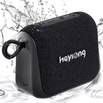 Водонепроницаемый динамик HEYSONG Bluetooth Bath, класс защиты IP67, пылезащита, водонепроницаемость, ударопрочность, 24 часа непрерывного воспроизведения, компактный портативный Bluetooth, настоящий беспроводной