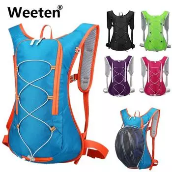 Водонепроницаемый дышащий походный рюкзак, велосипедный рюкзак, сумки со светоотражающей полосой унисекс One Size розы красного