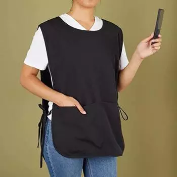 Водонепроницаемый фартук сапожника с 2 глубокими карманами, унисекс, художественный халат темно-синий