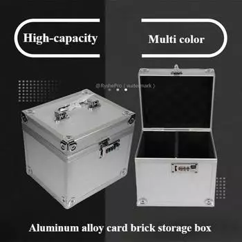 Водонепроницаемый футляр для хранения градуированных карт с губчатыми разделителями. Футляр для спортивных карточек. Подходит для магнитного держателя карт PSA CSG BGS CGC.