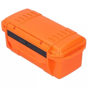 Водонепроницаемый футляр для хранения инструментов на открытом воздухе, противоударный контейнер для переноски передач, оранжевый контейнер