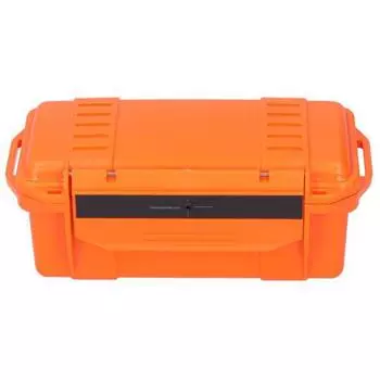Водонепроницаемый футляр для хранения инструментов на открытом воздухе, противоударный контейнер для переноски передач, оранжевый контейнер