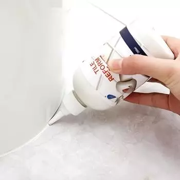 Водонепроницаемый герметик-наполнитель для затирки плитки для кухни, ванной комнаты, белый наполнитель швов, восстановление и обновление линий швов плитки, щелей, ручек для затирки 150ml белый