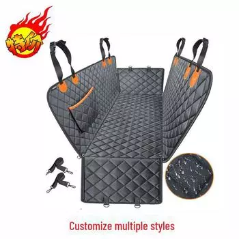 Водонепроницаемый, грязеотталкивающий, устойчивый к царапинам коврик для кошек и собак на заднее сиденье автомобиля - изоляционный коврик на заднее сиденье