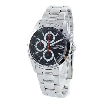 Водонепроницаемый хронограф Дата snd371p [Seiko Watch] Мужские Женские [Продукт]