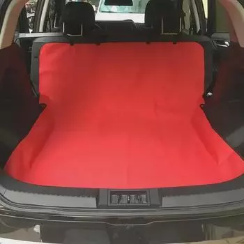 Водонепроницаемый и грязеотталкивающий коврик для домашних животных из ткани Оксфорд — подушка на сиденье автомобиля для собак и защита багажника. 144*120 cm