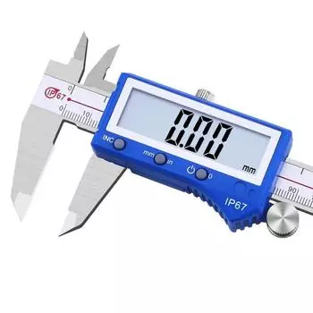 Водонепроницаемый и маслостойкий цифровой штангенциркуль IP67 Высокоточный электронный штангенциркуль из нержавеющей стали Измерение глубины ступеней