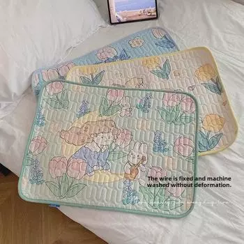 Водонепроницаемый и моющийся матрас с защитой от протеканий 50x70 cm фиолетовый