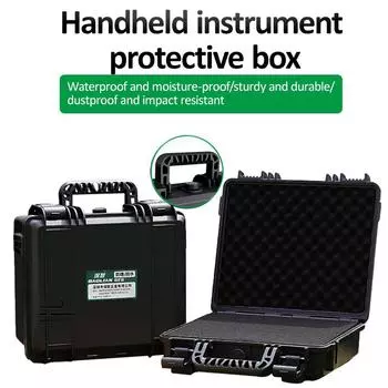 Водонепроницаемый и устойчивый к падениям ящик для инструментов, прочный кейс для оборудования, ударопрочный кейс для инструментов с губчатым защитным чехлом