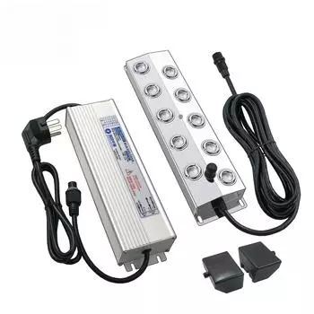 Водонепроницаемый импульсный источник питания мощностью 250 Вт/350 Вт/400 Вт, ультразвуковой распылитель-увлажнитель с 6, 10 или 12 головками для создания тумана 2 heads 80W