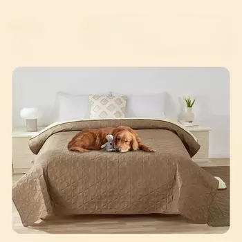 Водонепроницаемый изоляционный коврик для домашних животных, стеганое покрывало с тиснением, большой размер, водонепроницаемая нескользящая простыня 52*78CM