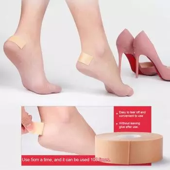 Водонепроницаемый каблук Наклейка из пеноматериала Лента Износостойкая нашивка для обуви на высоком каблуке