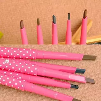 Водонепроницаемый карандаш для бровей, подводка для бровей, пудра, ручка для макияжа, красота, косметический инструмент кофейный