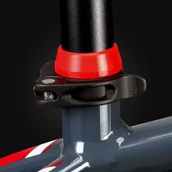 Водонепроницаемый кольцевой подседельный штырь, пылезащитные чехлы для велосипеда с защитой от царапин L чёрный