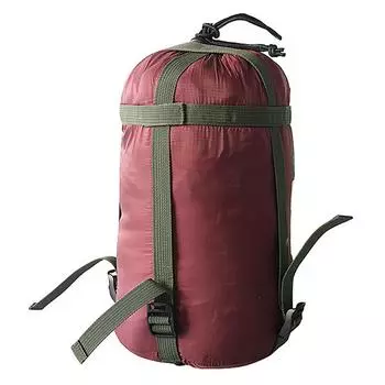 Водонепроницаемый компрессионный мешок для отдыха на открытом воздухе/кемпинга, удобный спальный нейлоновый мешок для хранения с шнурком для альпинизма, путешествий