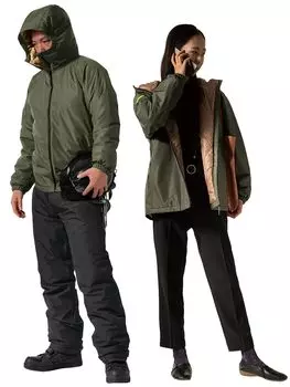 Водонепроницаемый костюм для холодной погоды Хаки EL [Mac] AS-3160 хаки