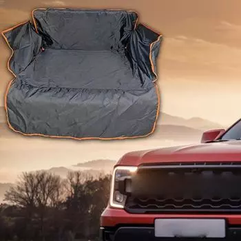 Водонепроницаемый коврик для багажника внедорожника для домашних животных, противогрязевая подушка на заднее сиденье, устойчивая к царапинам и разрывам, для владельцев небольших грузовиков и внедорожников для домашних животных CHINA