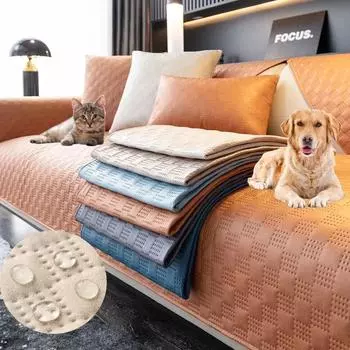 Водонепроницаемый коврик для дивана, противоскользящий, утолщенный, скандинавский, полотенце для дивана, ткань Four Seasons Technology, ультразвуковой чехол для дивана для гостиной 1pc 30x50 pillowcase