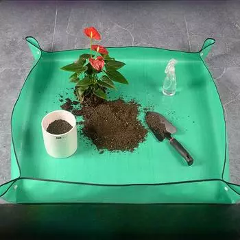 Водонепроницаемый коврик для садоводства и посадки растений для смены почвы и горшков 33cm x 33cm