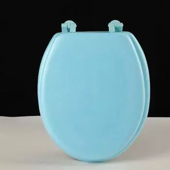 Водонепроницаемый коврик для сиденья унитаза, съемный коврик для ванной, подогреватель сиденья, удобный чехол для унитаза Blue UO type