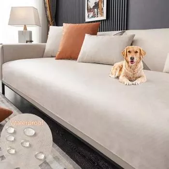 Водонепроницаемый коврик-полотенце для дивана, нескользящий L-образный угловой диван, чехлы для гостиной, Septuria, кошки, собаки, детские чехлы для диванов, протектор 1Pc 30x50 pillowcase