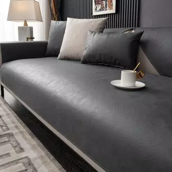 Водонепроницаемый коврик-полотенце для дивана, всесезонные нескользящие чехлы для дивана для гостиной, защита от царапин для кошек, собак, детей, защита для дивана 70x70cm A