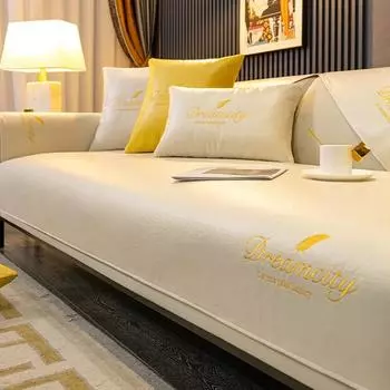 Водонепроницаемый кожаный чехол для дивана, современная подушка для дивана, чехол для дивана, полотенце, противоскользящая защита, Нескользящее полотенце для гостиной 70x70cm 1pcs