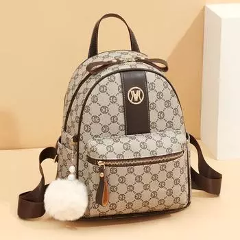 Водонепроницаемый кожаный рюкзак большой емкости корейской версии, новая мода