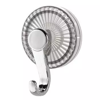 Водонепроницаемый крючок с присоской, вешалка без гвоздей, крючок для полотенец в ванную (серый)