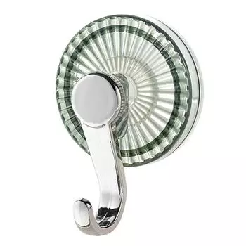 Водонепроницаемый крючок с присоской, вешалка без гвоздей, крючок для полотенец в ванную (зеленый)