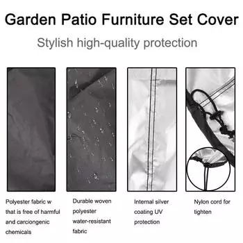 Водонепроницаемый круглый чехол для гриля для барбекю, защита от пыли, чехол для кемпинга, защита от дождя, 77x58 см/80x66x100 см