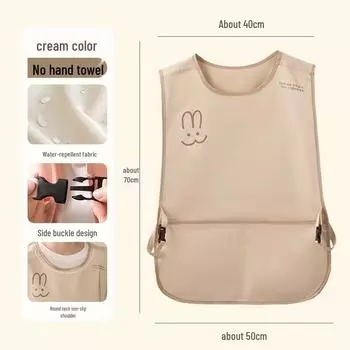 Водонепроницаемый, Маслостойкий Кухонный Фартук без Рукавов - Легко Чистить и Дизайн Высокой Ценности