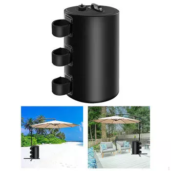 Водонепроницаемый мешок-утяжелитель Canopy Leg Stabilizer Black Filled Tent 10L