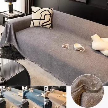 Водонепроницаемый мягкий и липкий шенилл двойного назначения, не скользящий, устойчивый к царапинам и не вызывающий раздражения кожи, диванное полотенце, чехлы для дивана 90x90