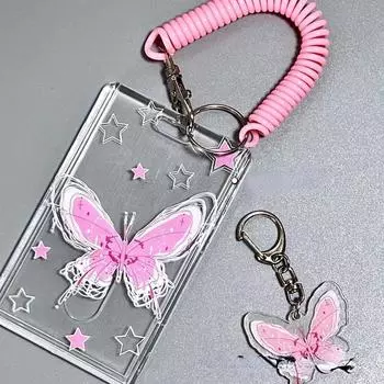 Водонепроницаемый мультяшный пластиковый чехол для карты, женский детский автобусный кредитный ID, имя, бизнес-рабочий держатель для банковских карт, защитный чехол