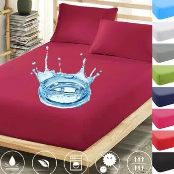 Водонепроницаемый наматрасник, противоклещевой, нескользящий, пылезащитный чехол, простыня, защитный чехол для кровати, покрывало, дышащее и благоприятное для кожи 80x200+30cm Only A Sheet