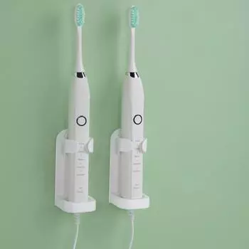 Водонепроницаемый настенный держатель для электрической зубной щетки со сливом ABS material