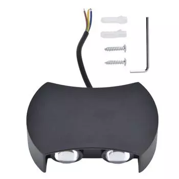 Водонепроницаемый настенный светильник 4LED 4W 1500lm Flux настенный светильник в промышленном стиле из алюминиевого сплава настенный светильник для